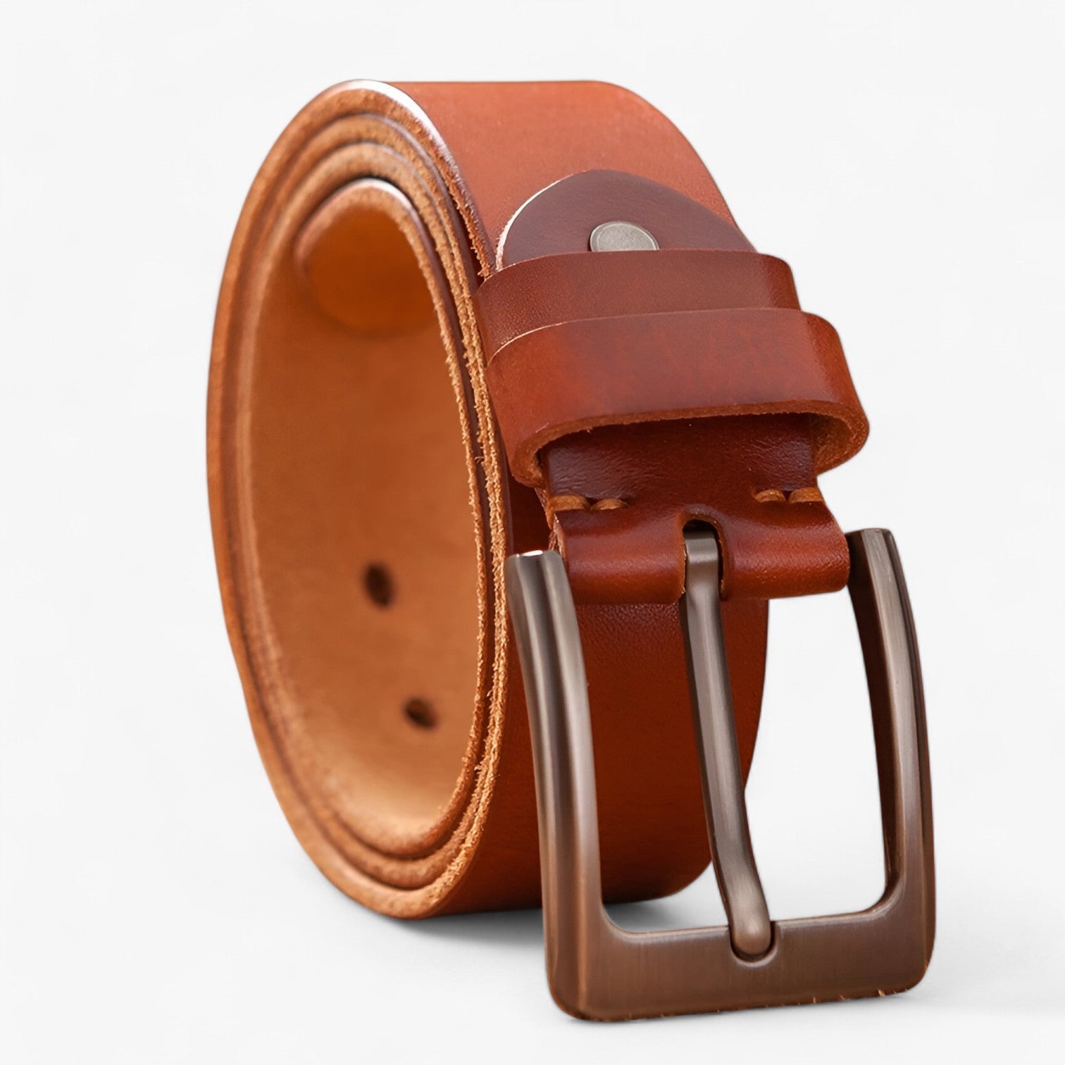 Owen | Ceinture pour homme en cuir véritable