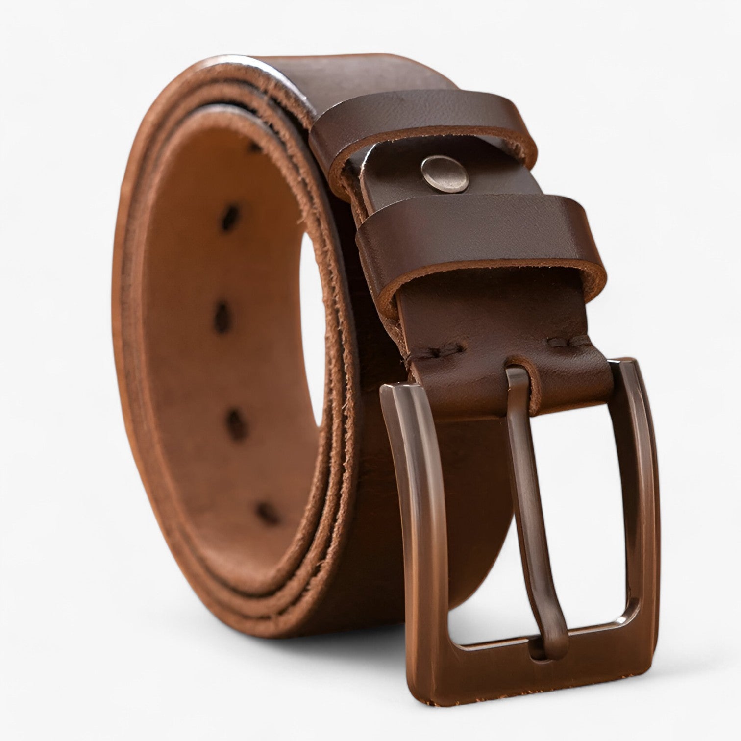 Owen | Ceinture pour homme en cuir véritable