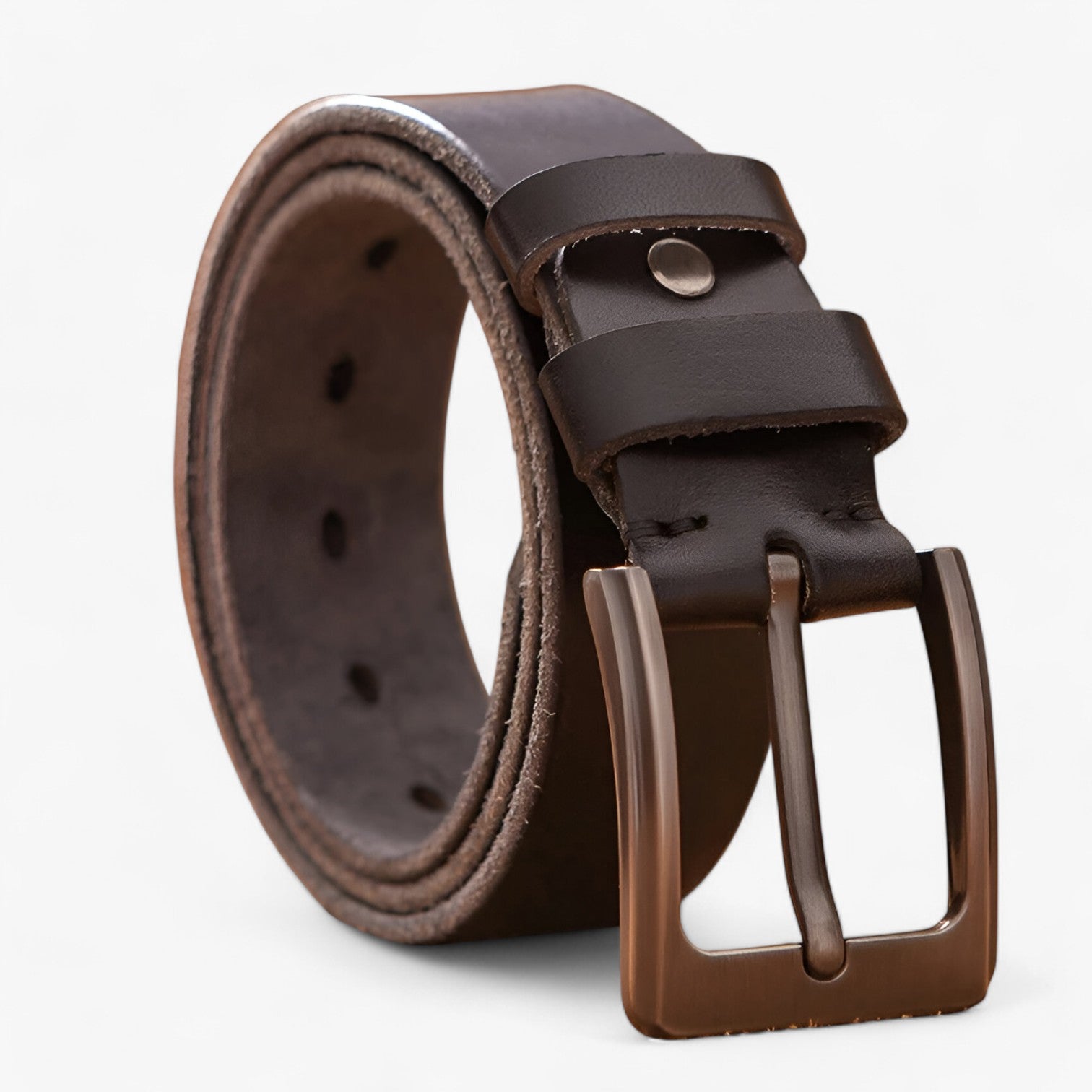 Owen | Ceinture pour homme en cuir véritable