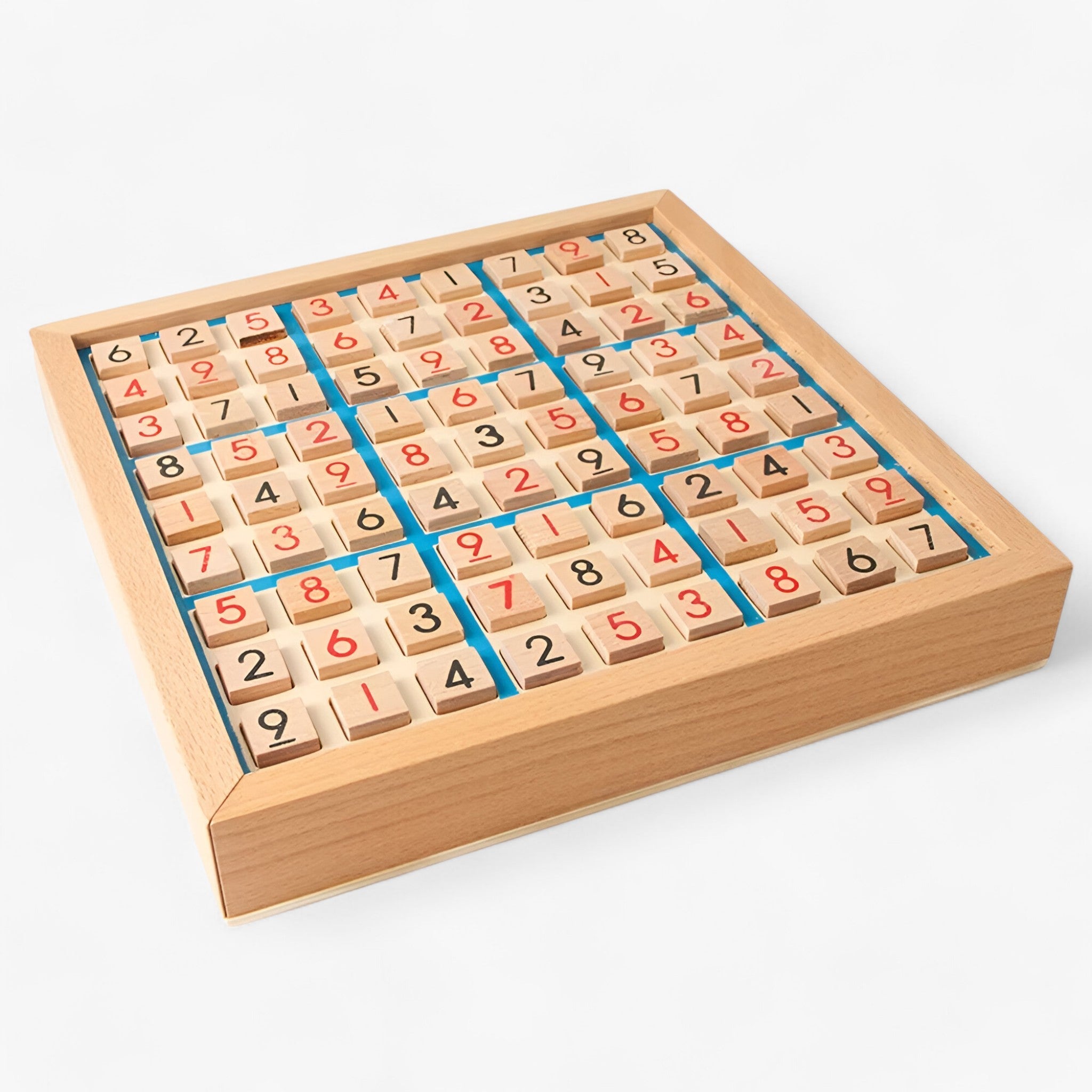 Daan | Jeu de société Sudoku en bois avec tiroir