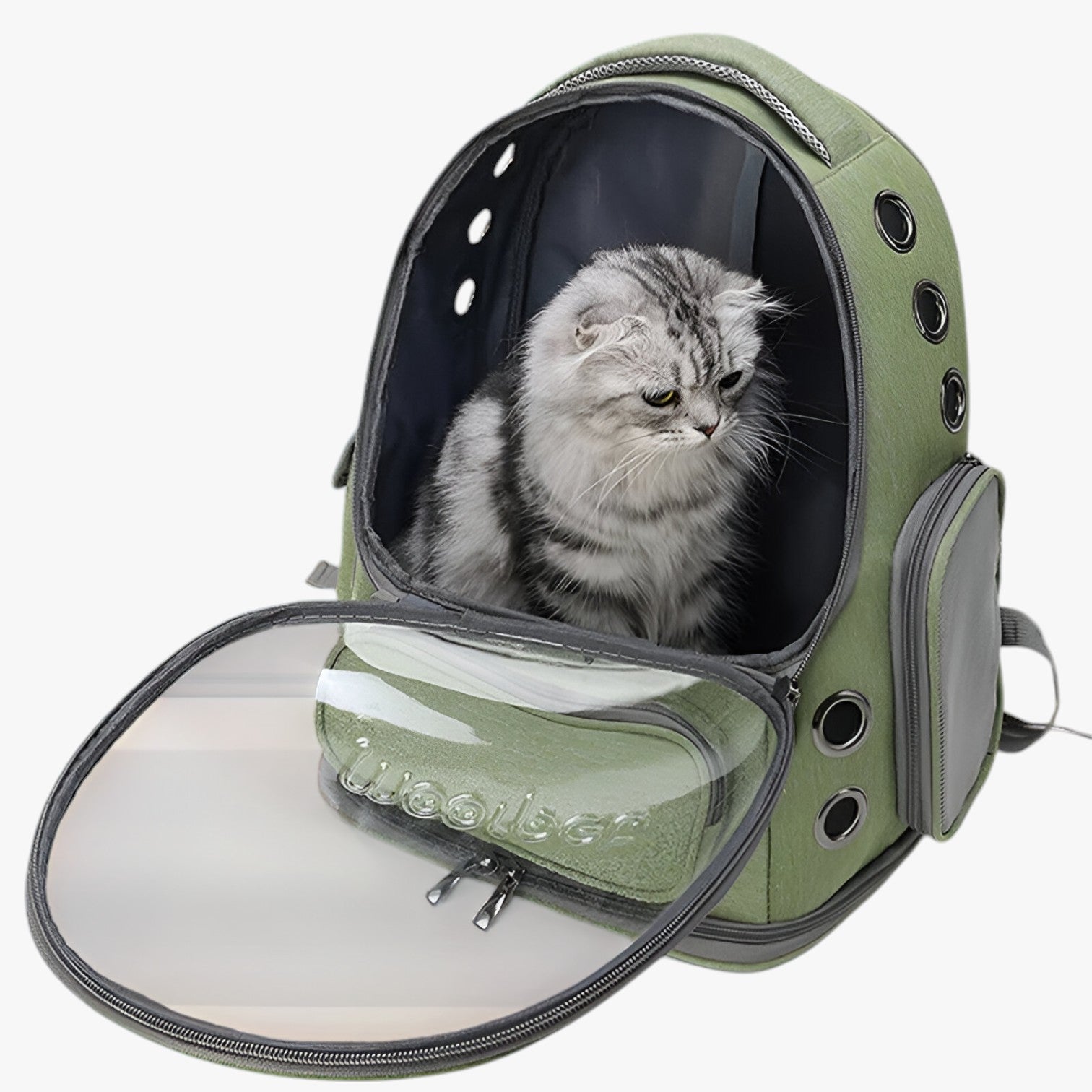 Nana | Sac de Transport Transparent pour Chats et Petits Chiens