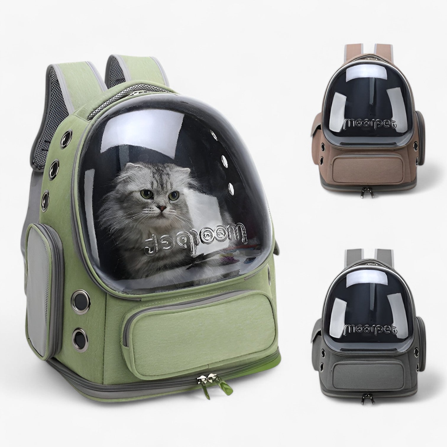 Nana | Sac de Transport Transparent pour Chats et Petits Chiens