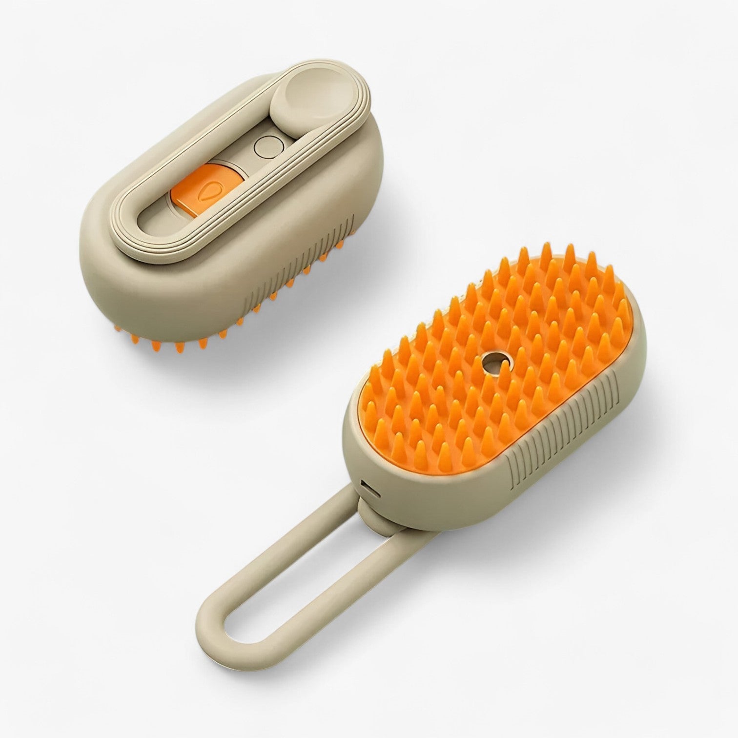 Euna | Brosse vapeur et de massage électrique pour animaux de compagnie