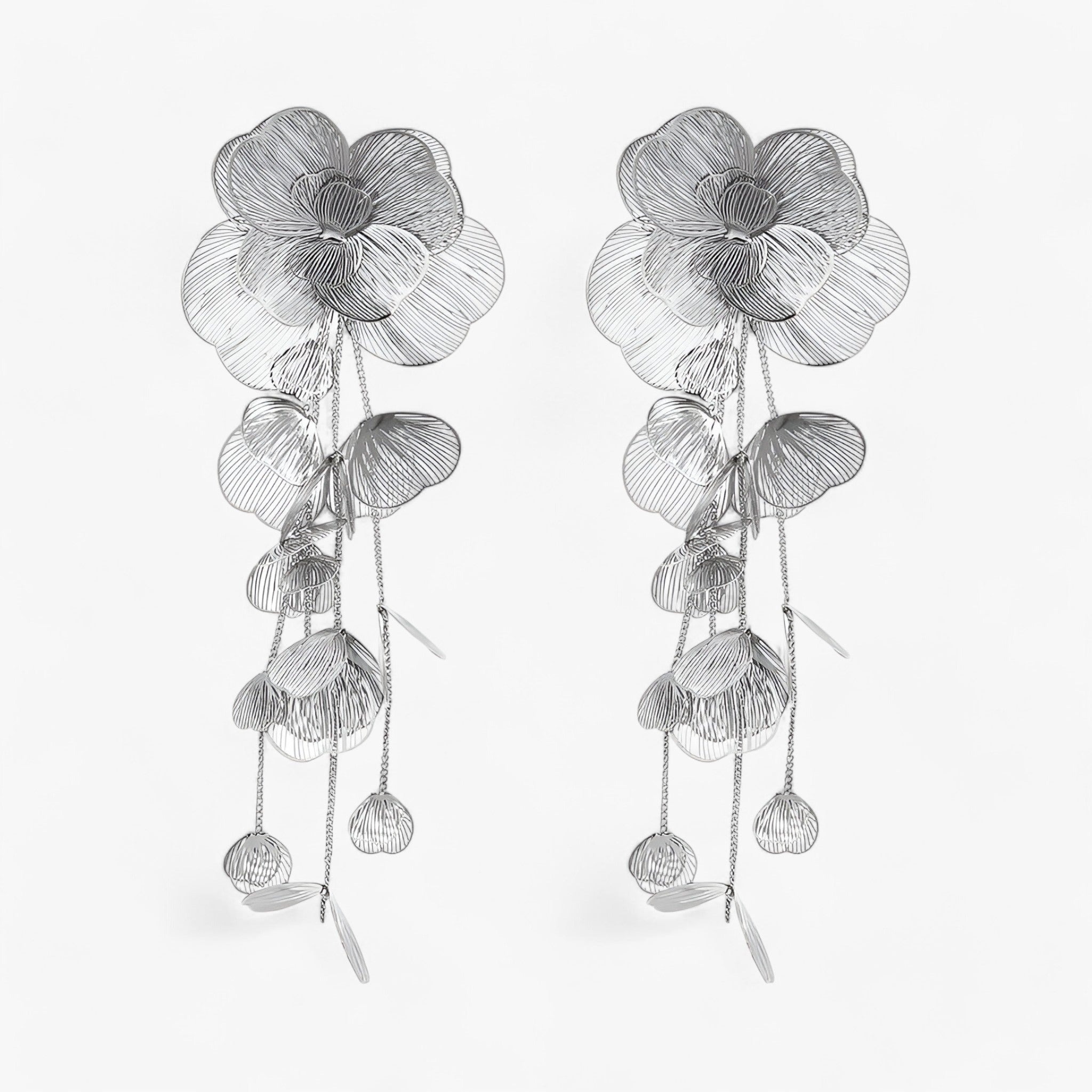 Zoë | Boucles d'oreilles en fleurs vintage