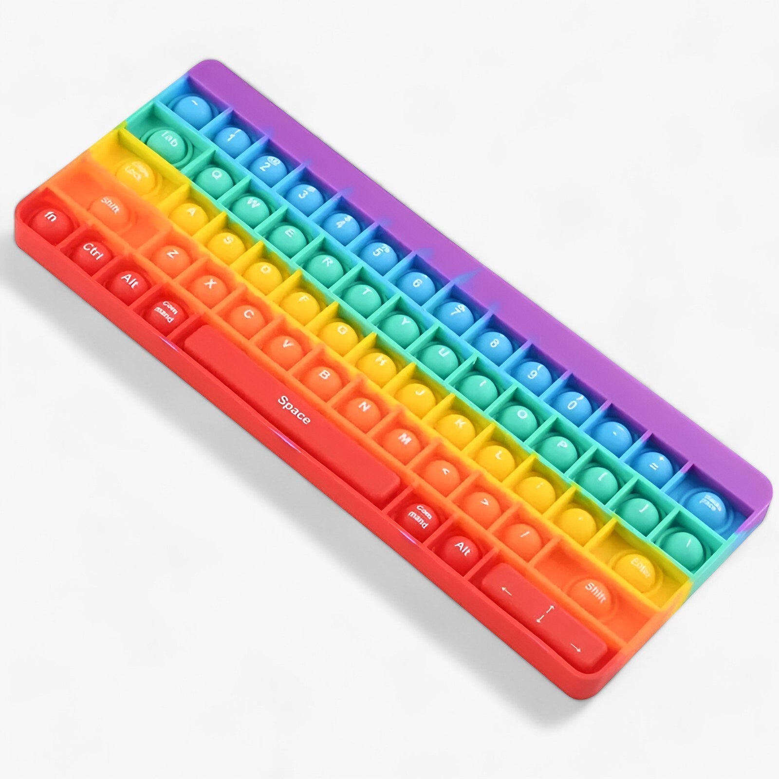 Kyle | Clavier Fidget Arc-en-ciel