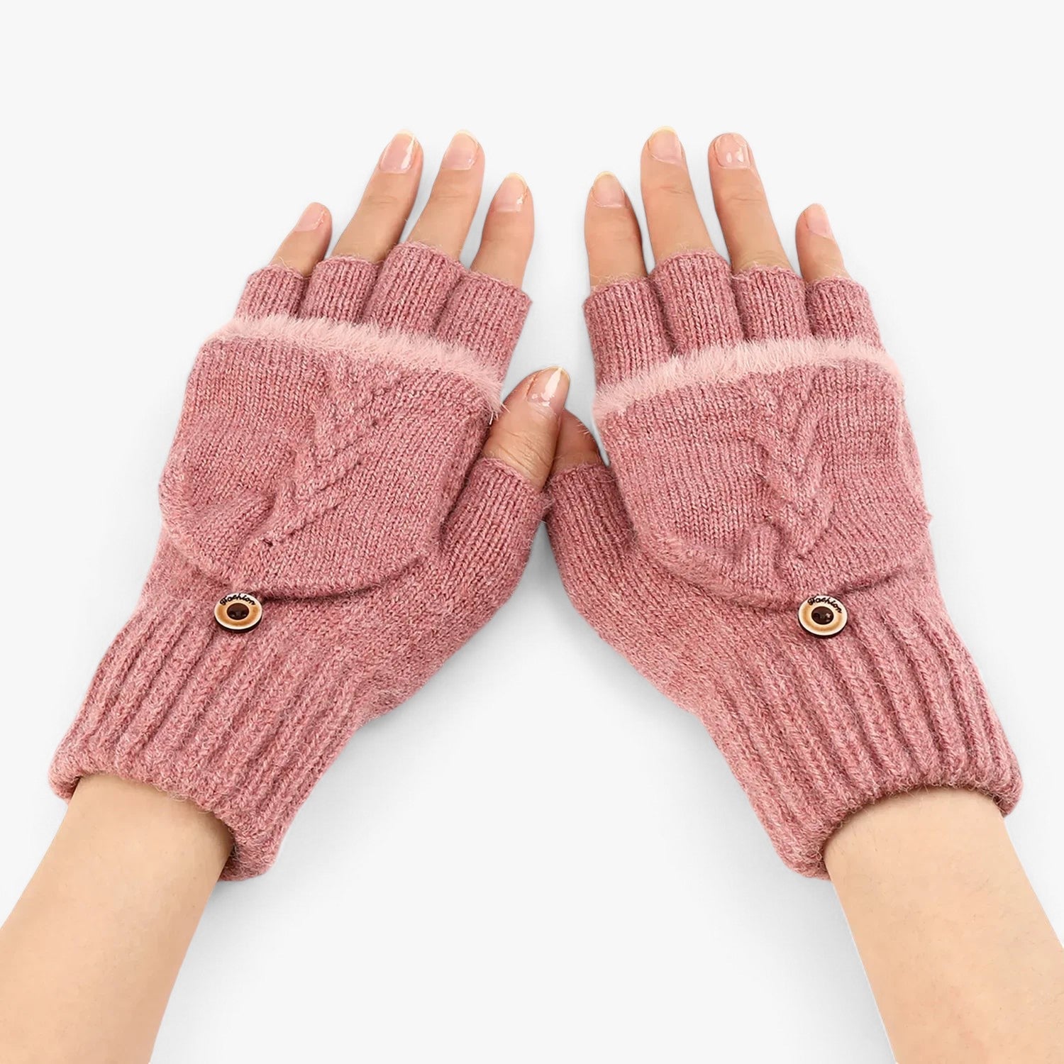 Harper | Gants tricotés épais pour femmes - pour temps froid