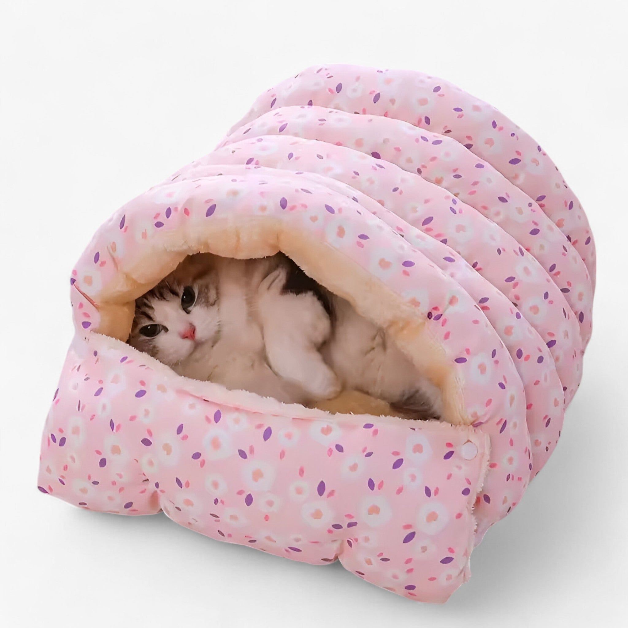 Luna | Panier d'hiver chaud pour chats et petits chiens