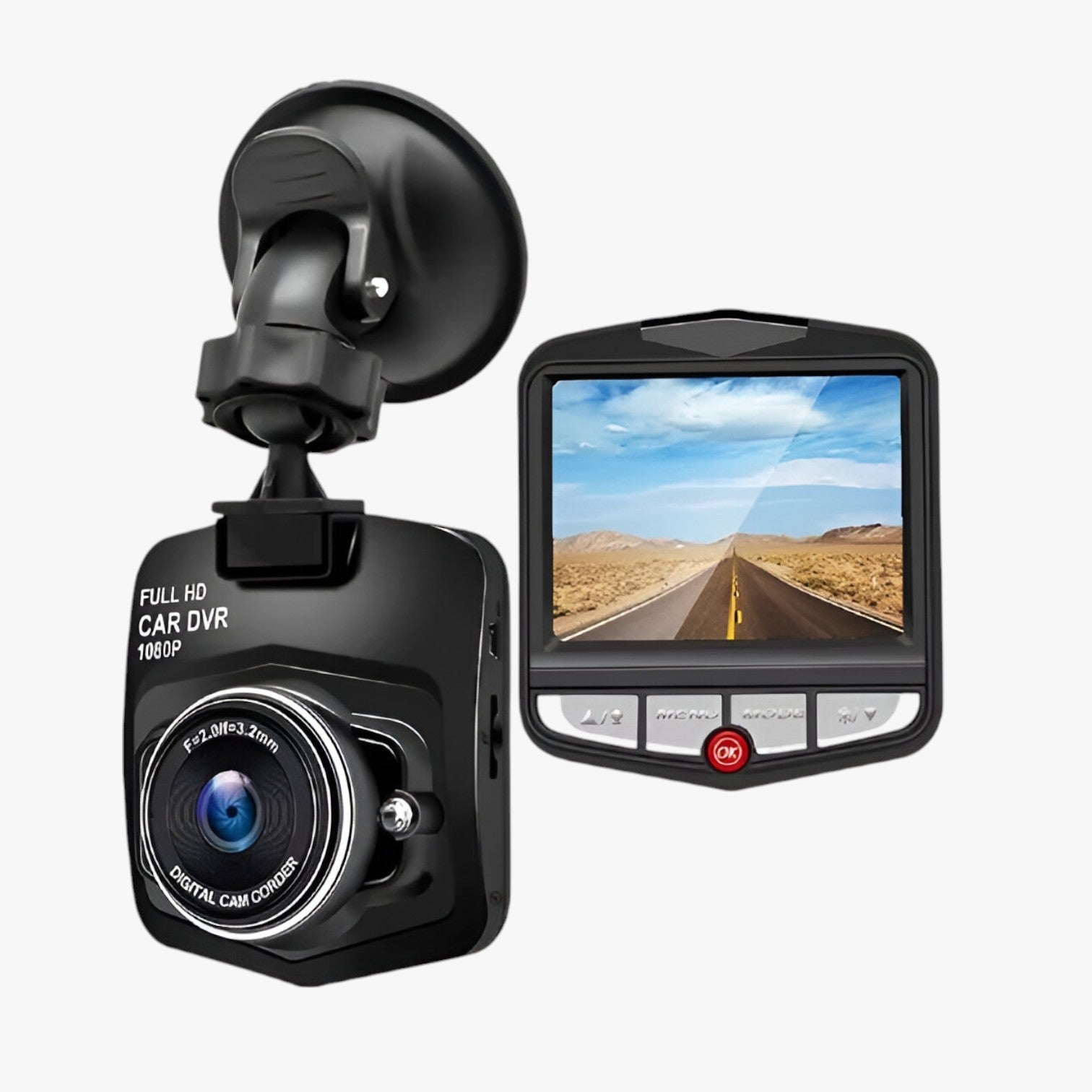 Axel | Dashcam HD 1080P avec vision nocturne et enregistrement en boucle