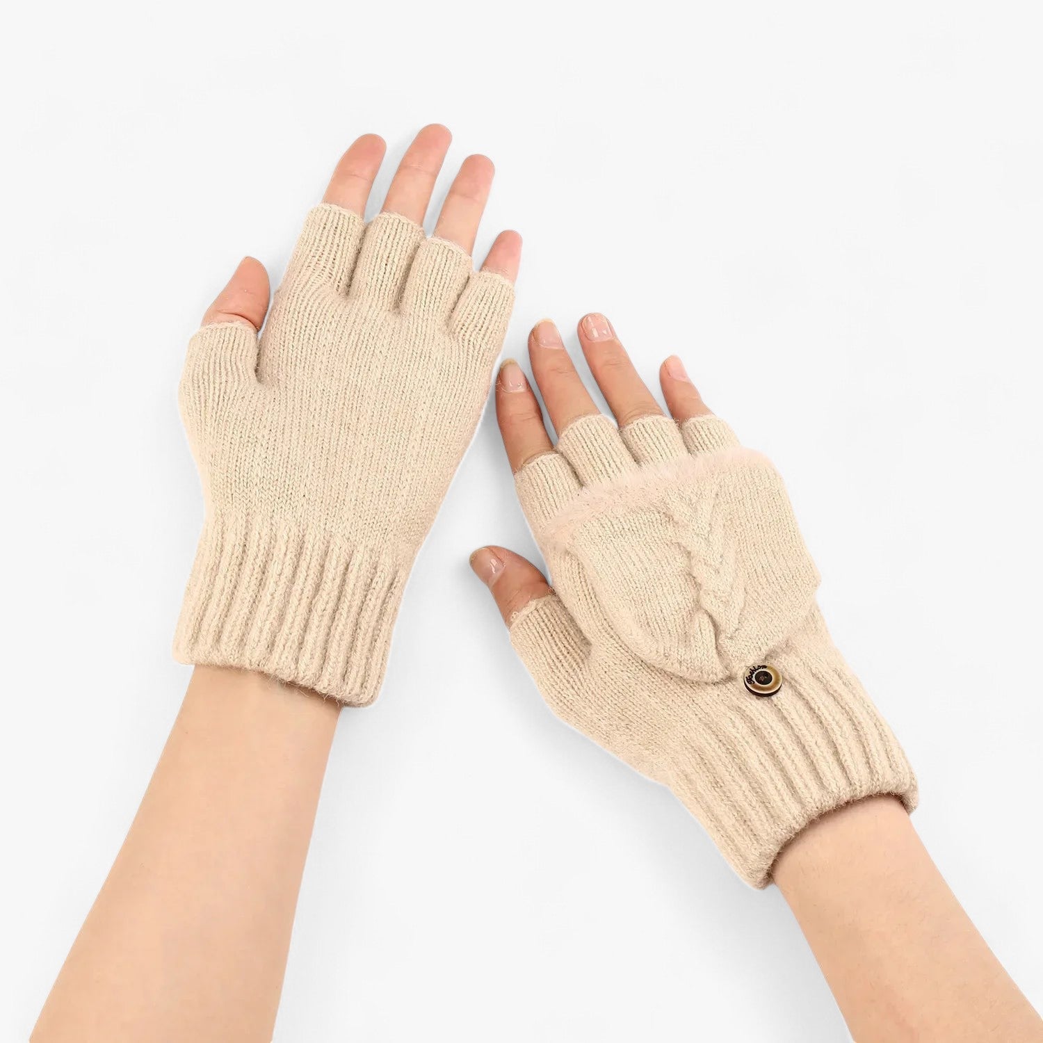 Harper | Gants tricotés épais pour femmes - pour temps froid