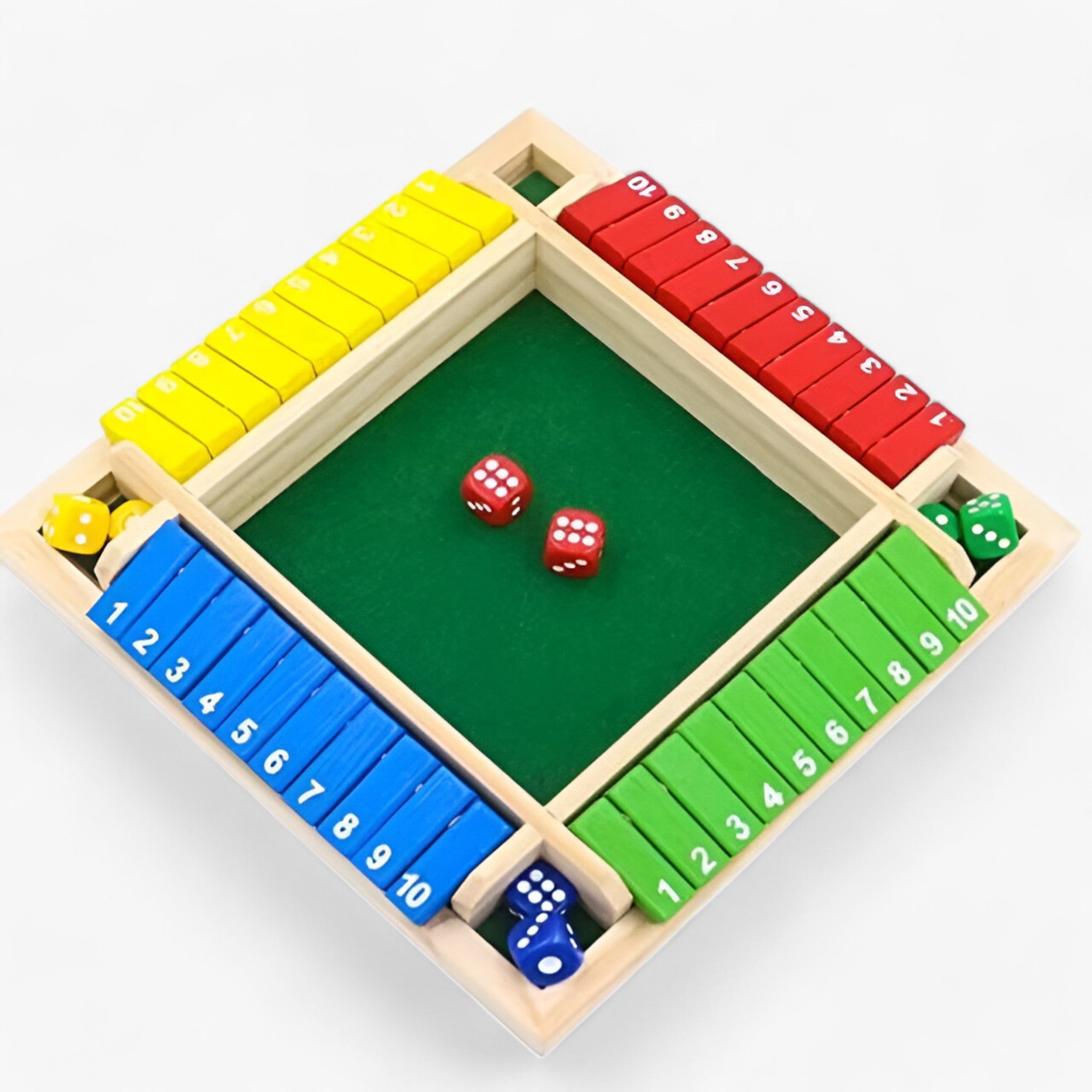 Milan | Jeu Shut the Box Coloré