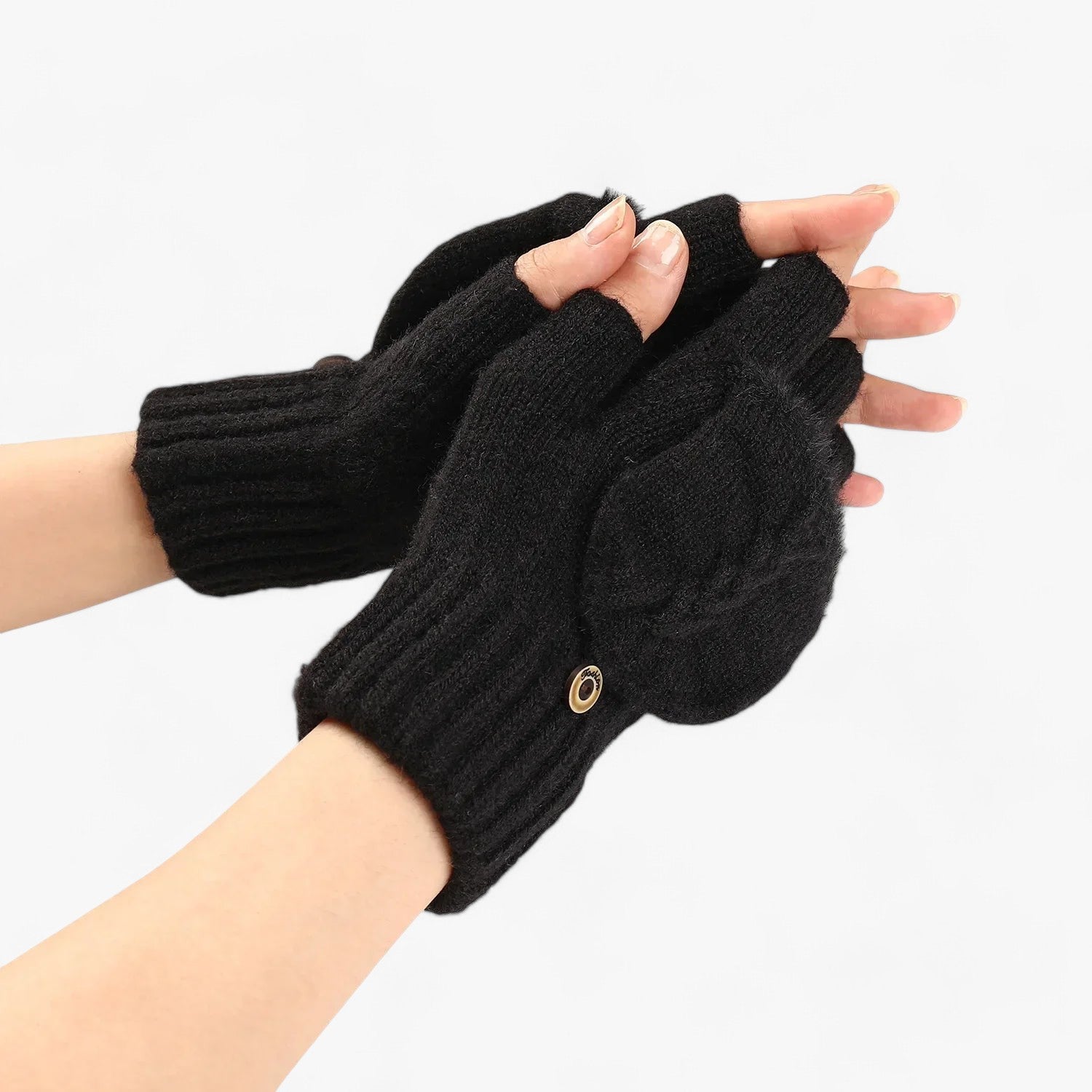 Harper | Gants tricotés épais pour femmes - pour temps froid