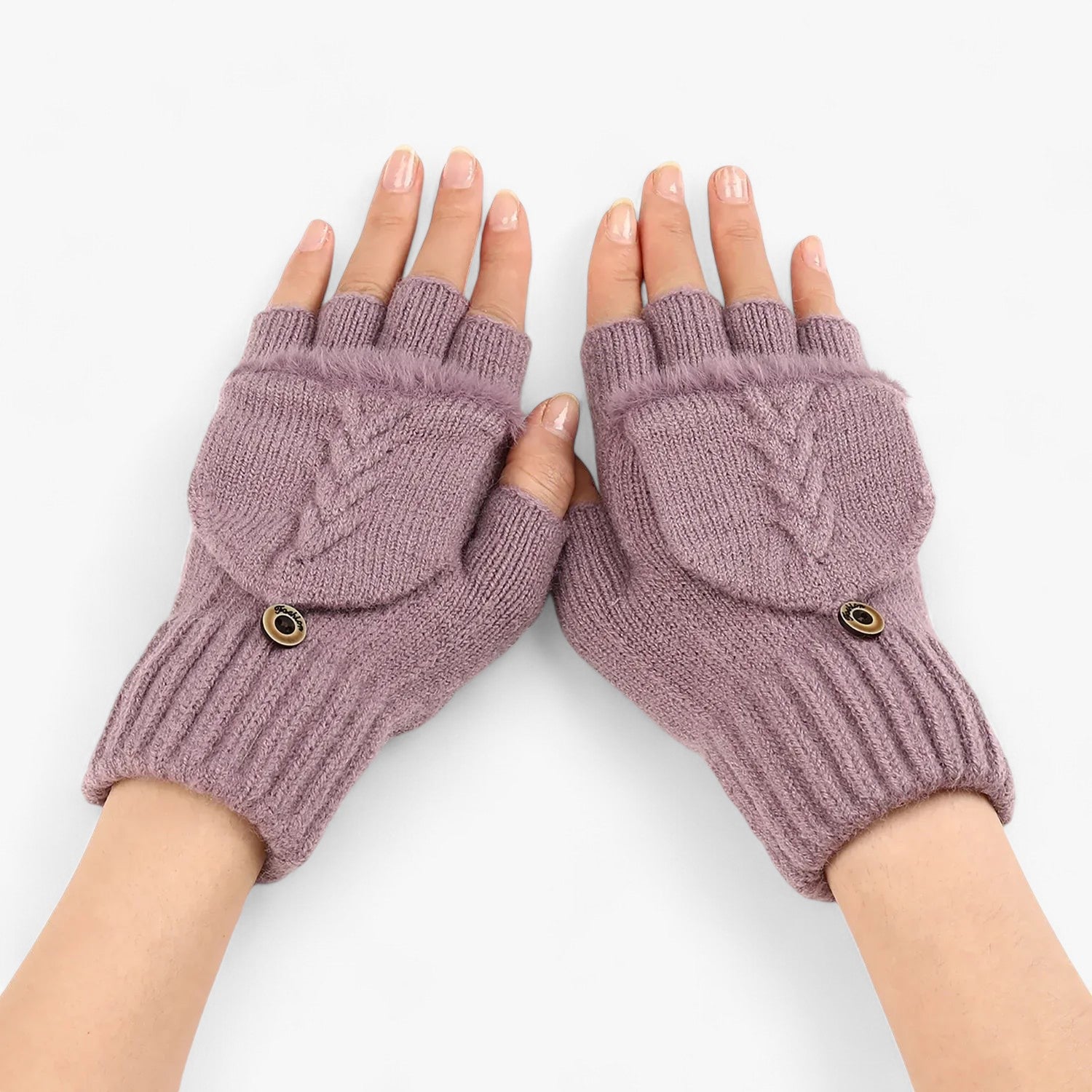 Harper | Gants tricotés épais pour femmes - pour temps froid