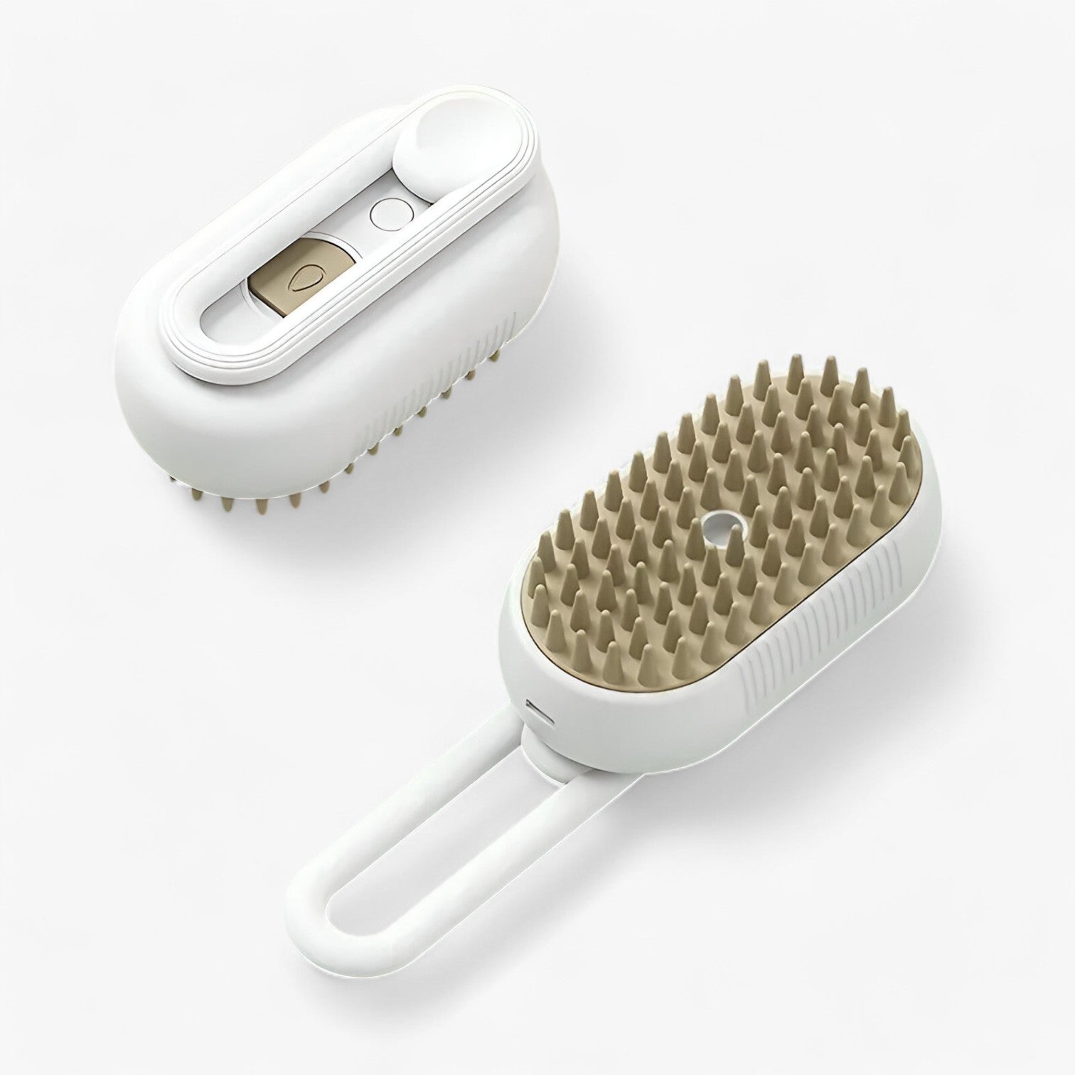 Euna | Brosse vapeur et de massage électrique pour animaux de compagnie