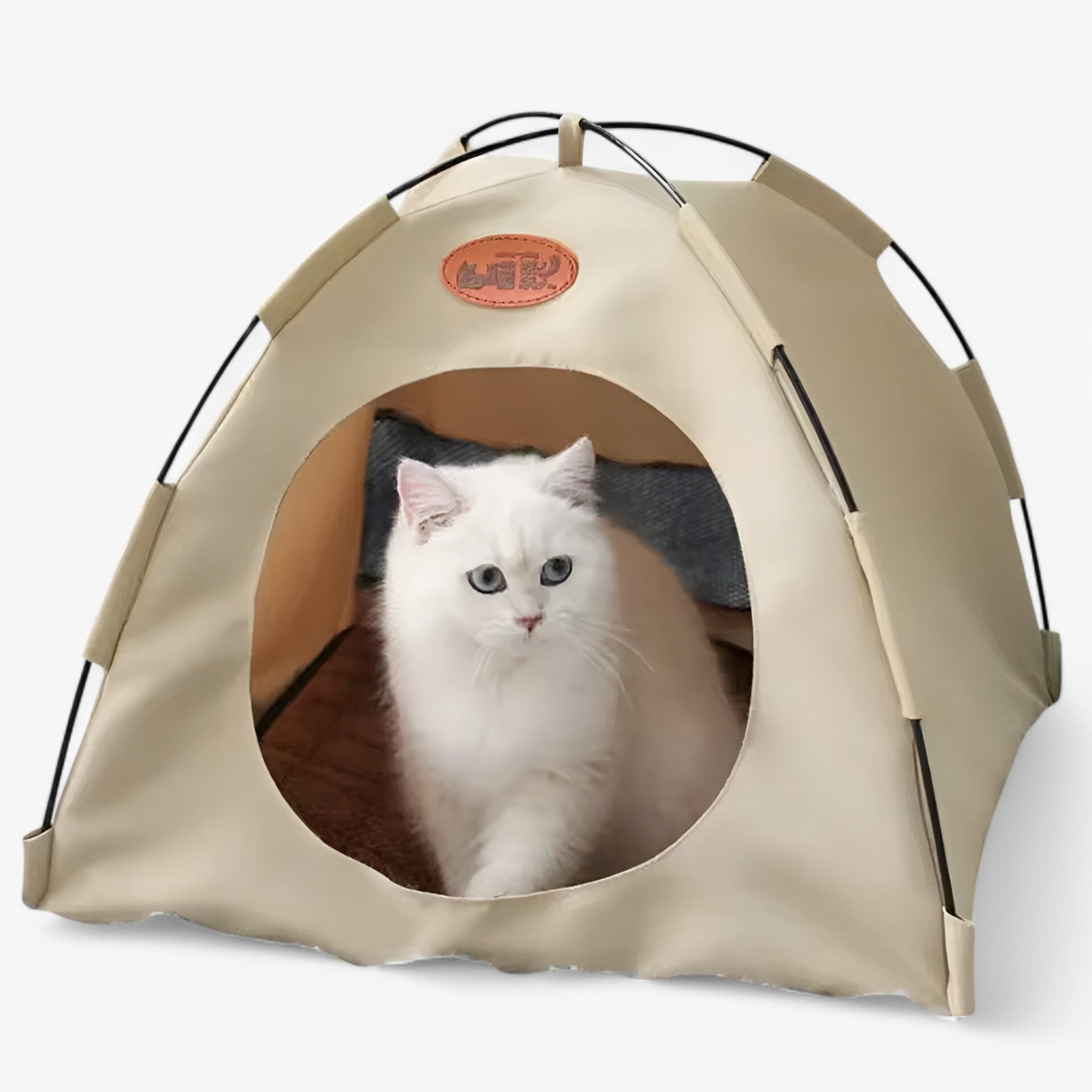 Bambou | Lit de tente pour animaux de compagnie Ademend pour le printemps et l'été