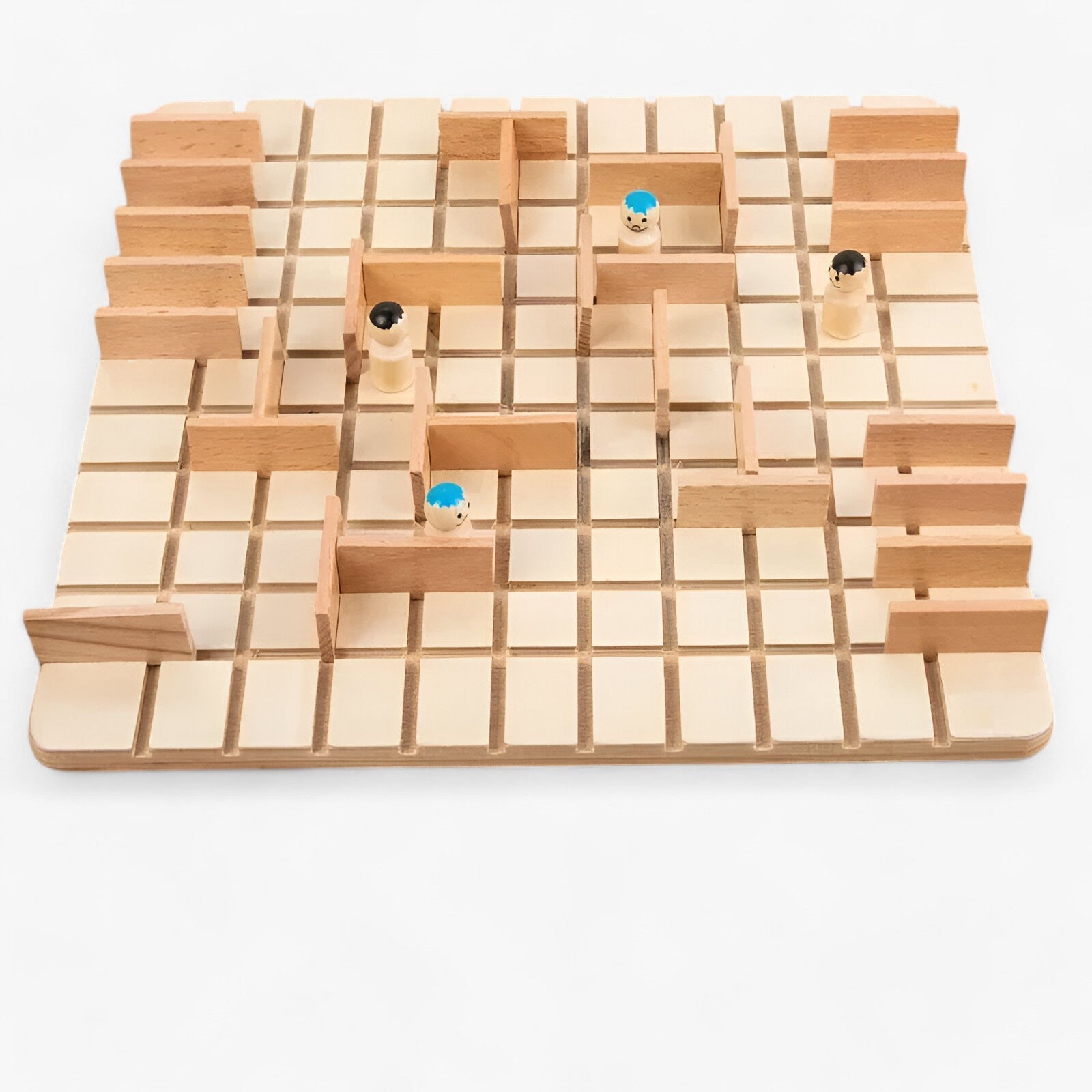 Stratégie Intelligente | Jeu Quoridor en Bois pour Familles