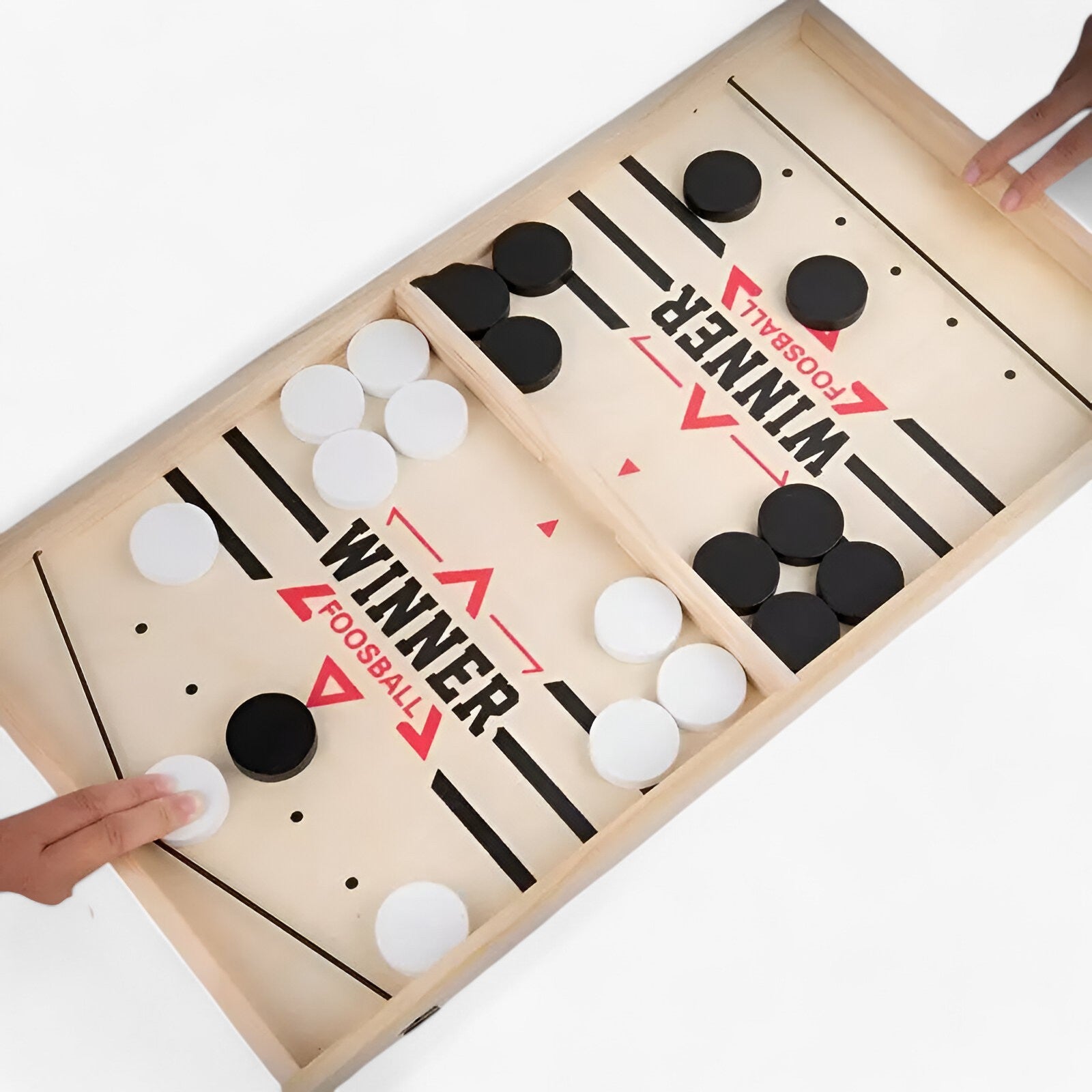 Snel Plezier | Jeu de Table Interactif de Hockey de Table et Sling Puck