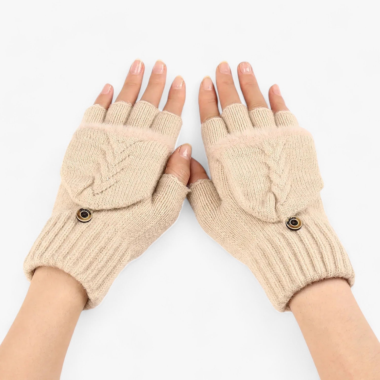 Harper | Gants tricotés épais pour femmes - pour temps froid