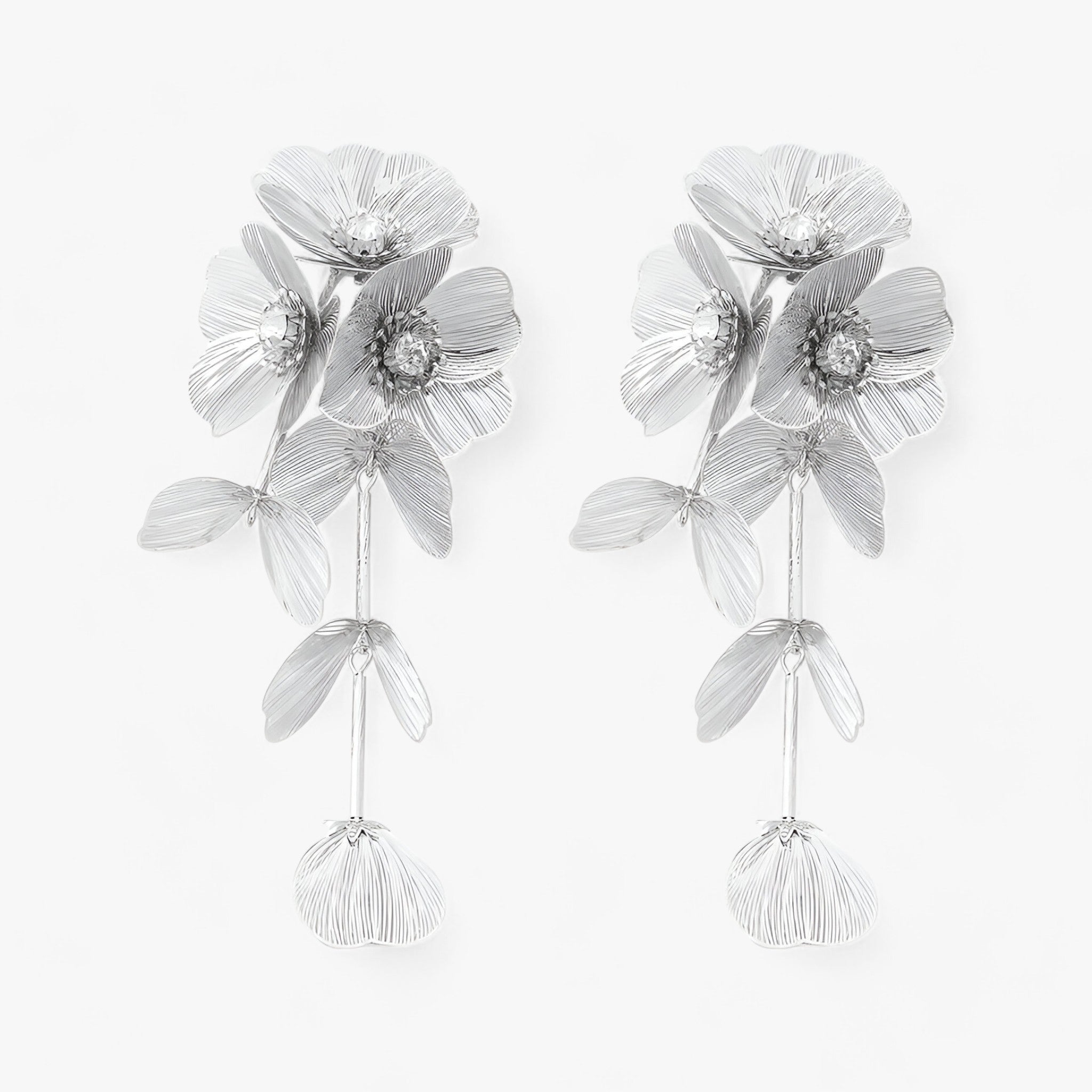 Zoë | Boucles d'oreilles en fleurs vintage