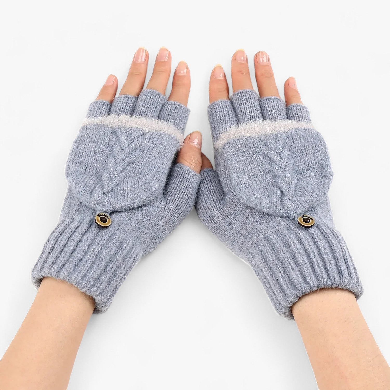 Harper | Gants tricotés épais pour femmes - pour temps froid