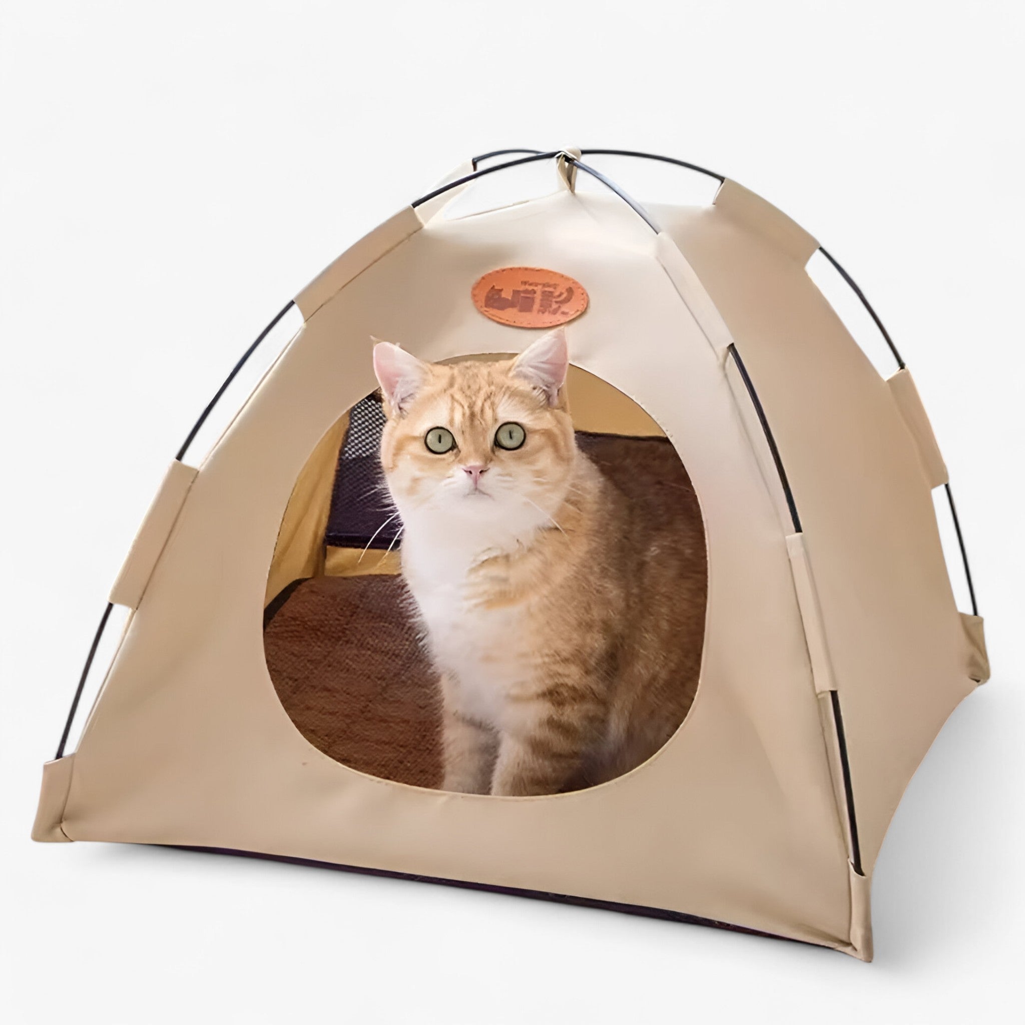 Bambou | Lit de tente pour animaux de compagnie Ademend pour le printemps et l'été