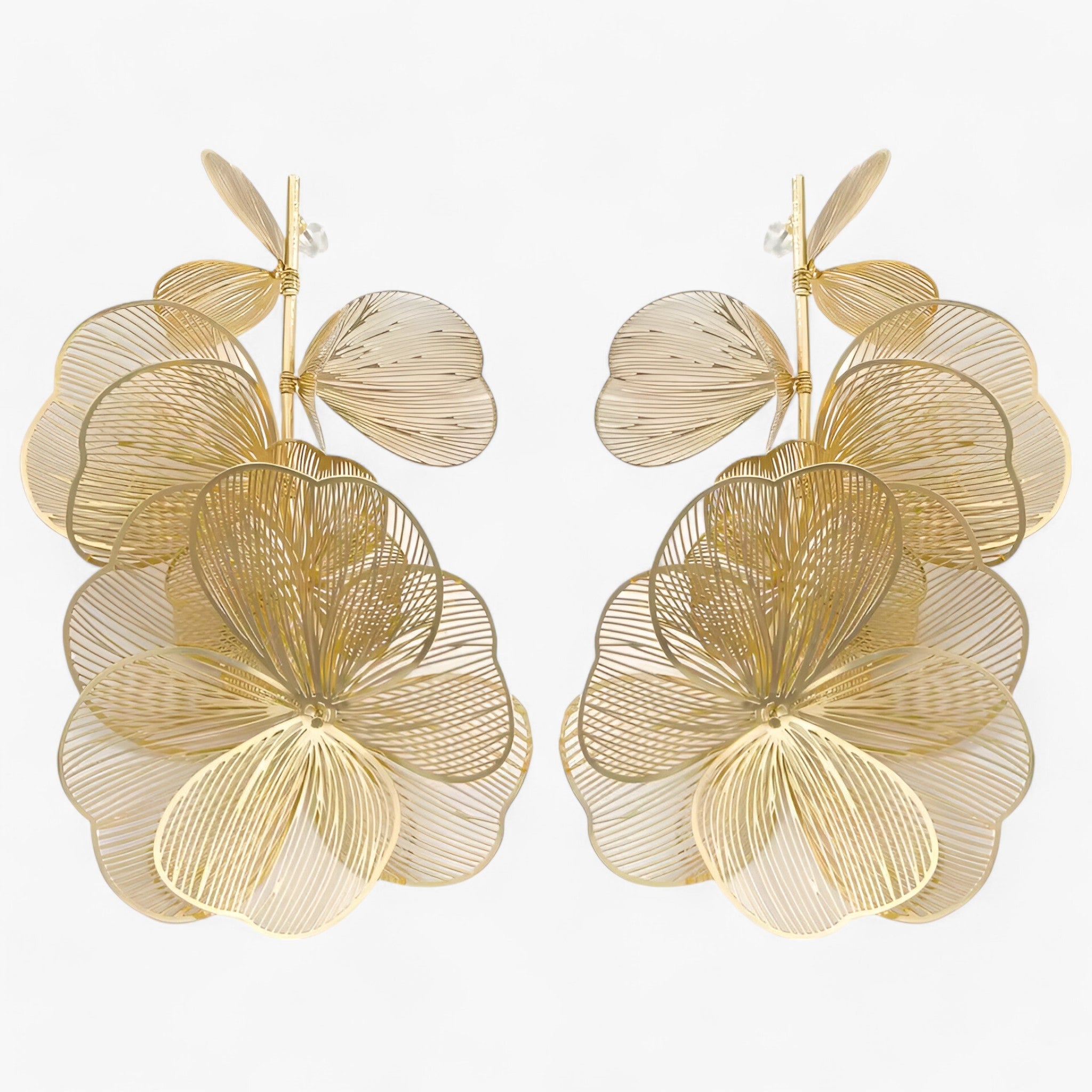 Zoë | Boucles d'oreilles en fleurs vintage