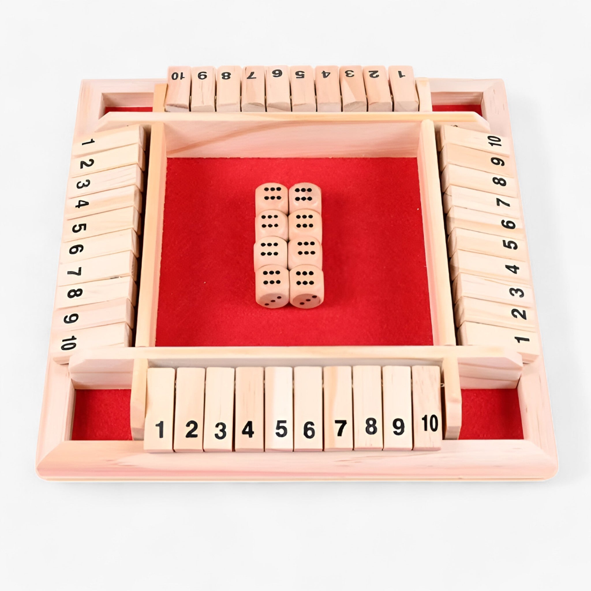 Milan | Jeu Shut the Box Coloré