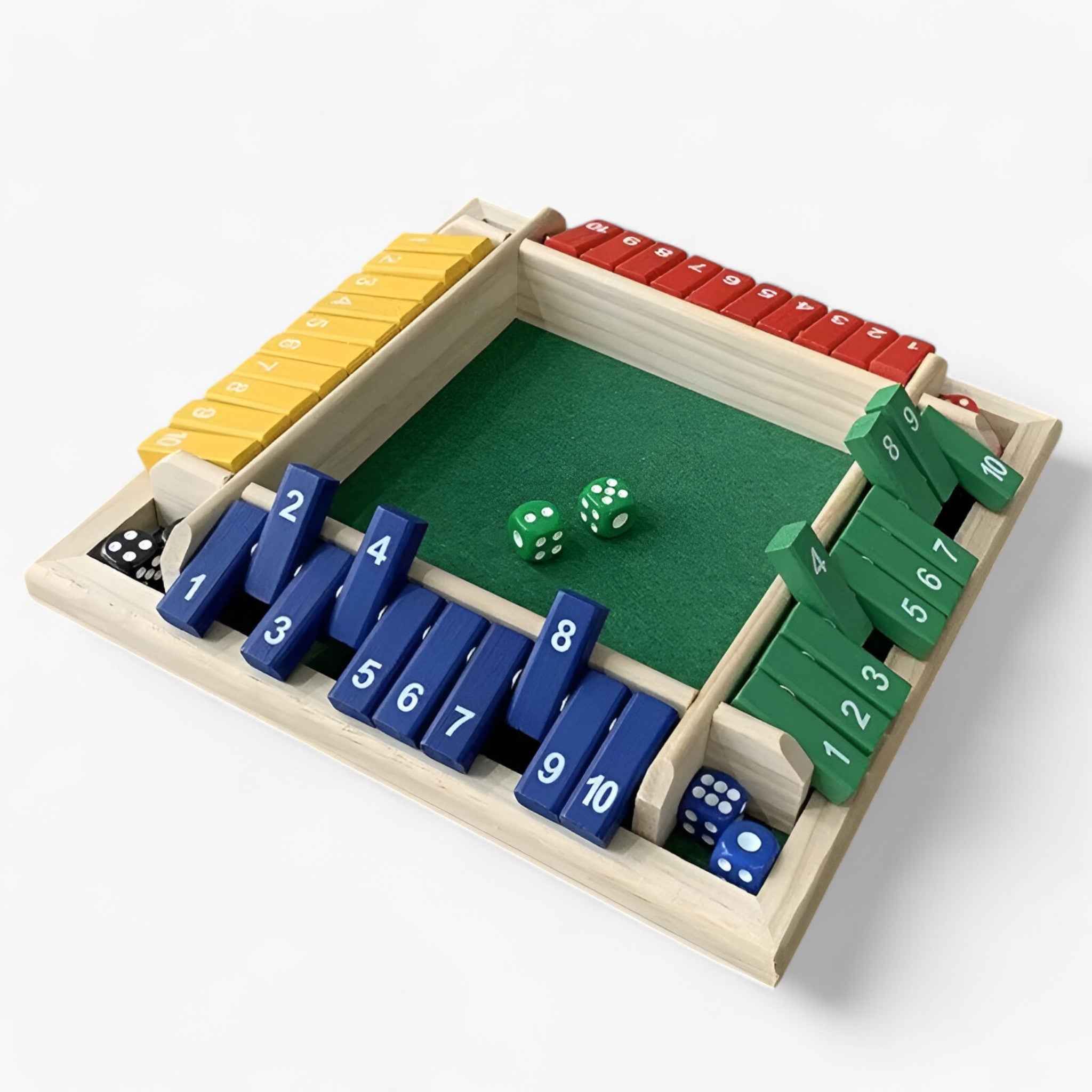 Milan | Jeu Shut the Box Coloré