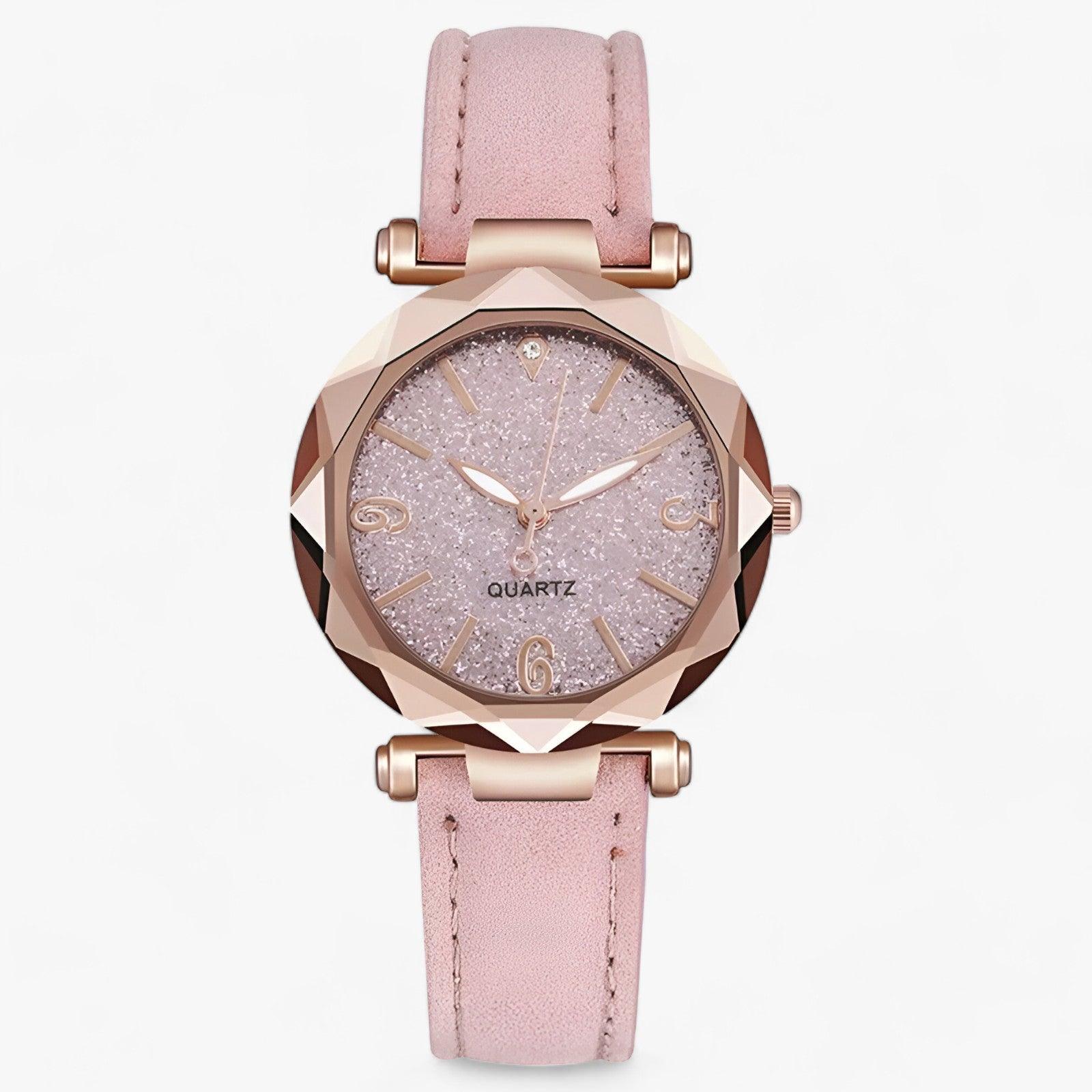 Hannah | Montre Femme Rose