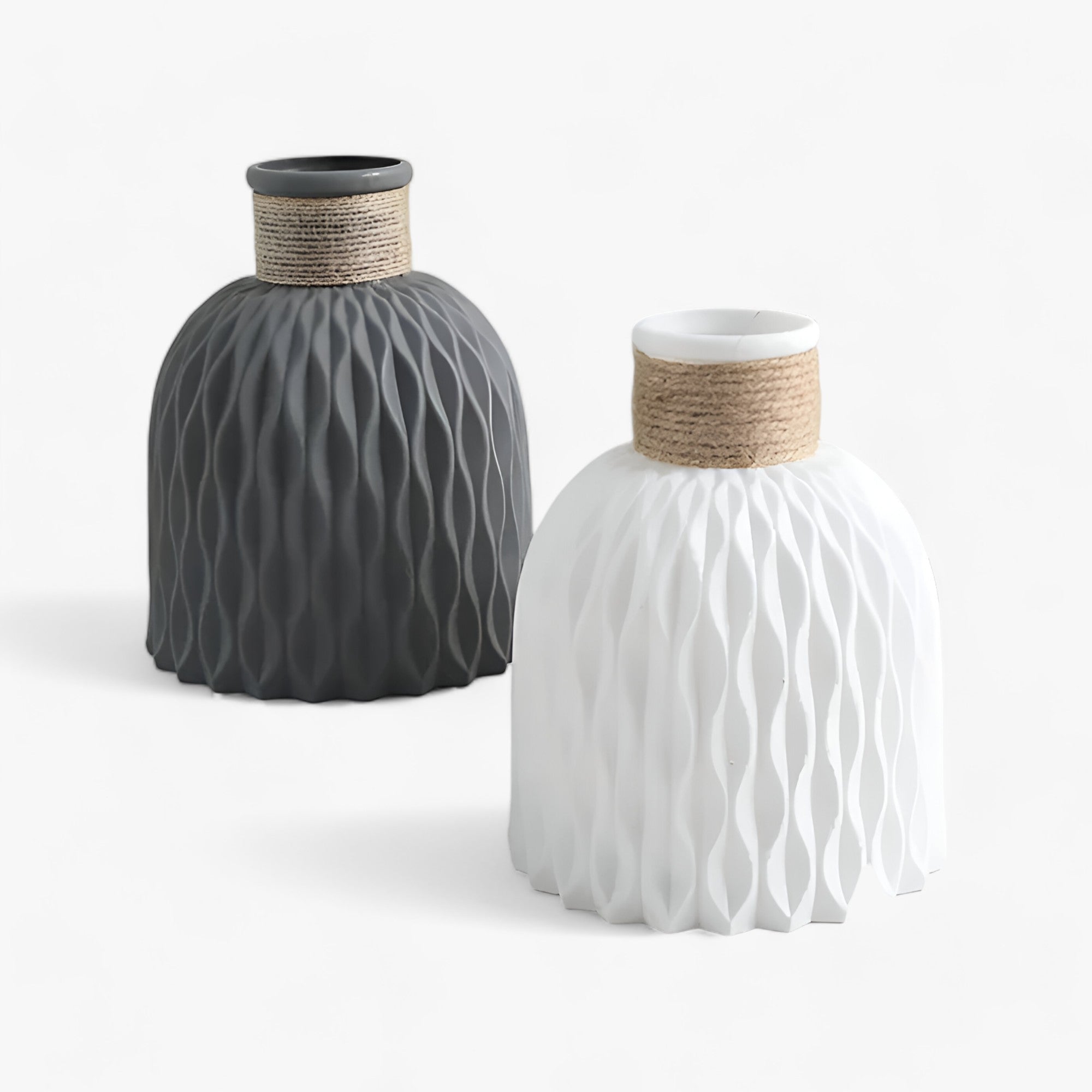 Wavecrest | Vase en plastique - Un accroche-regard élégant pour votre maison