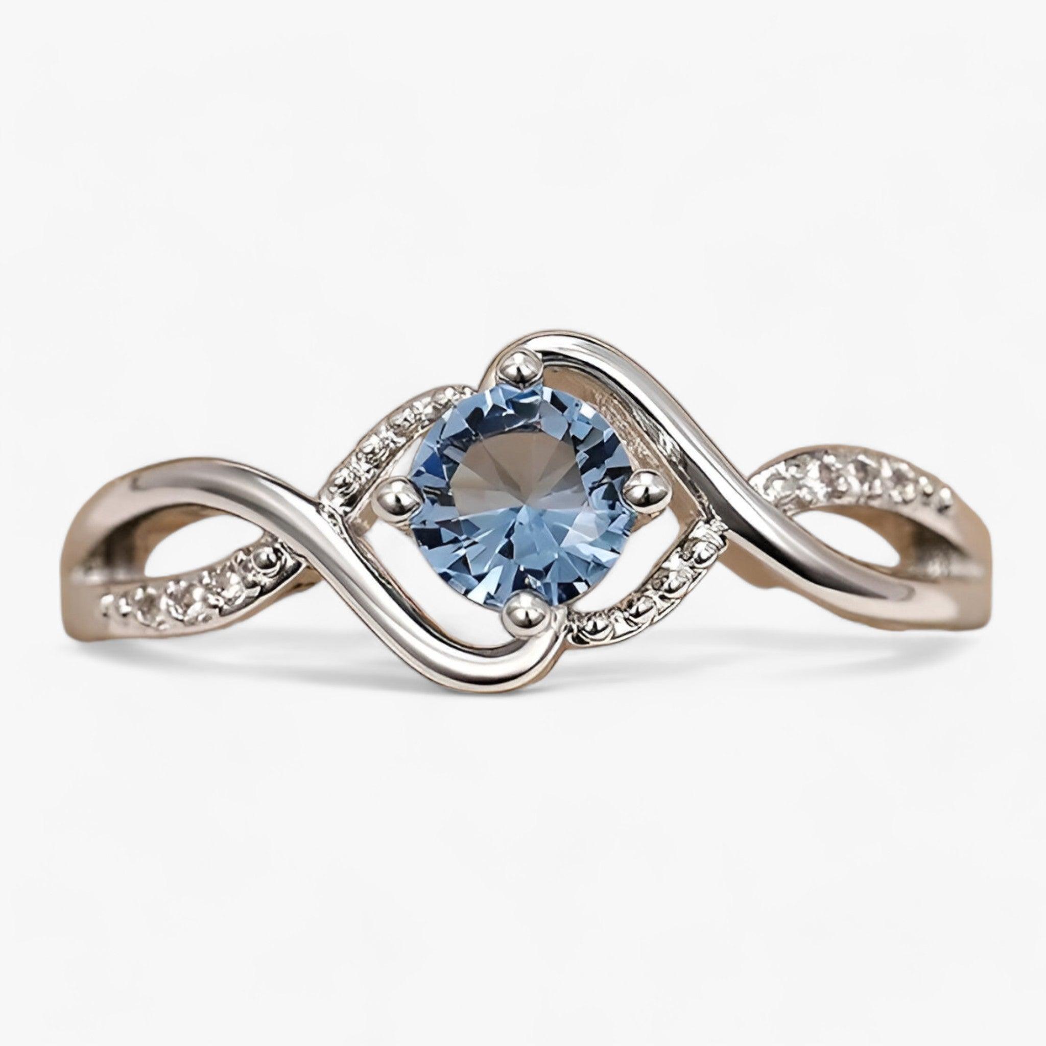 Modernia | Bague Bleue Charmante