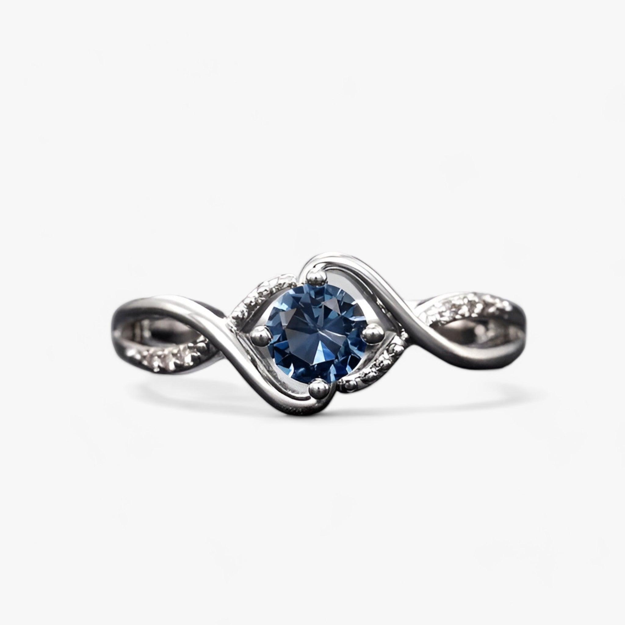 Modernia | Bague Bleue Charmante