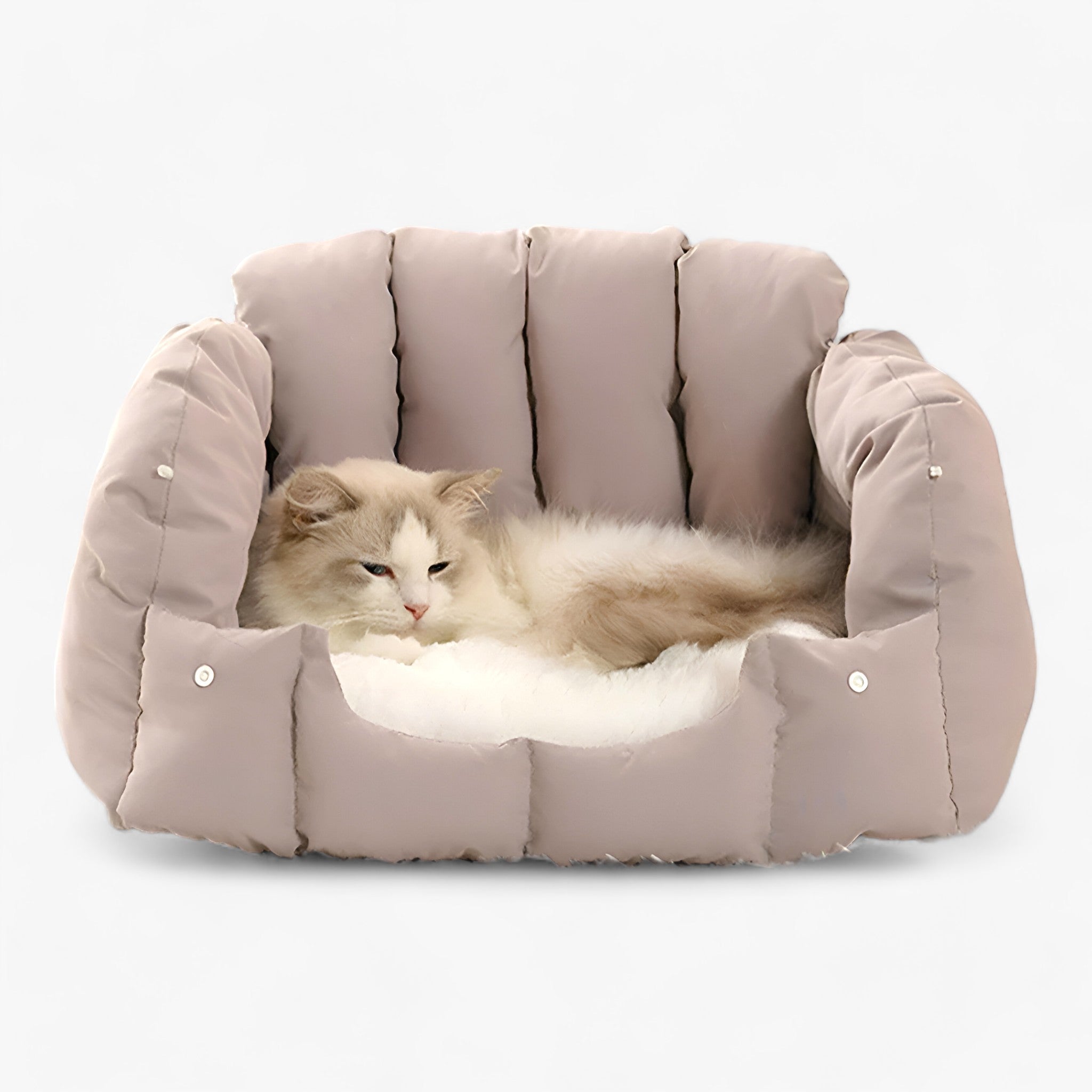 Douillet | Lit pour chat en forme de croissant