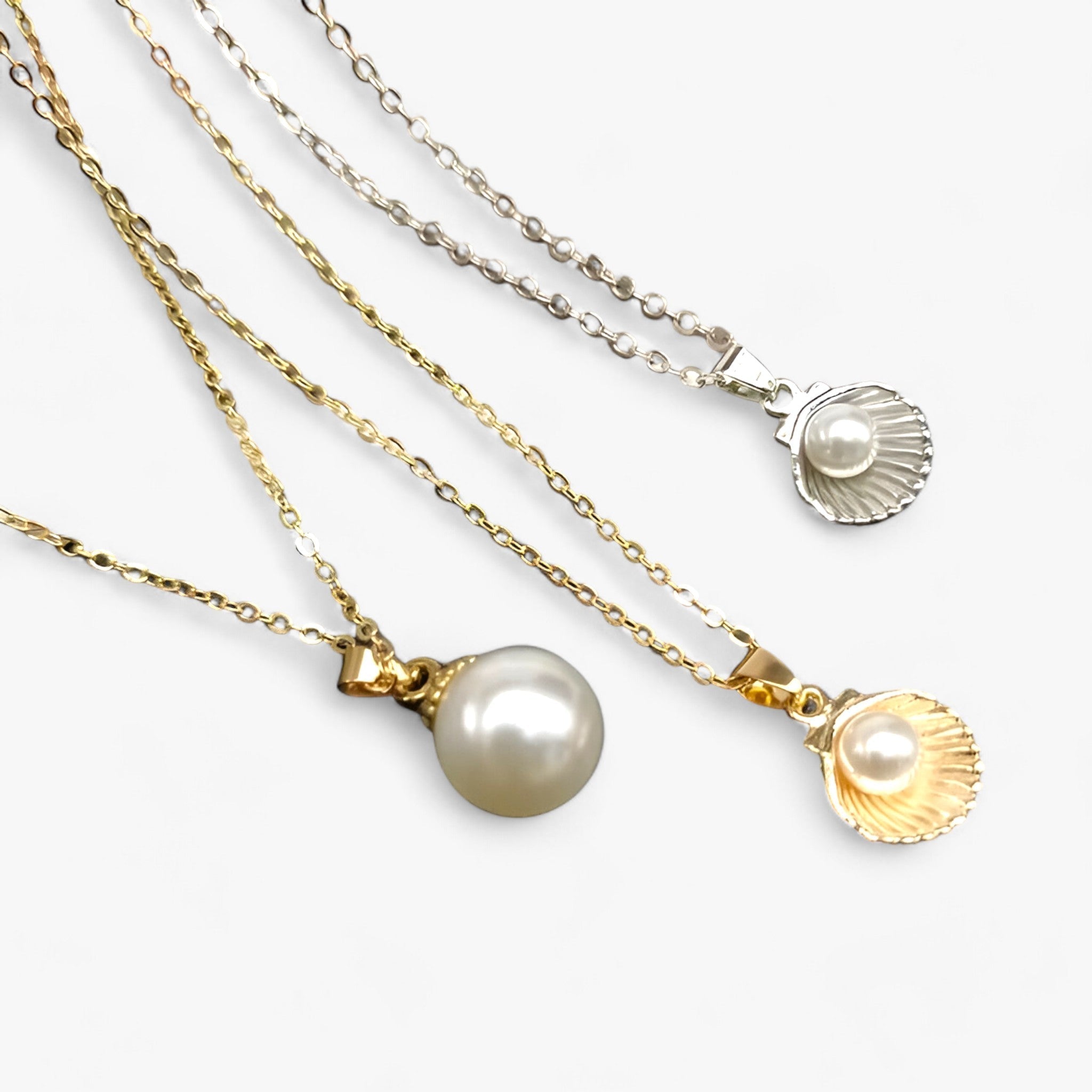 Lila | Collier Coquillage & Perle