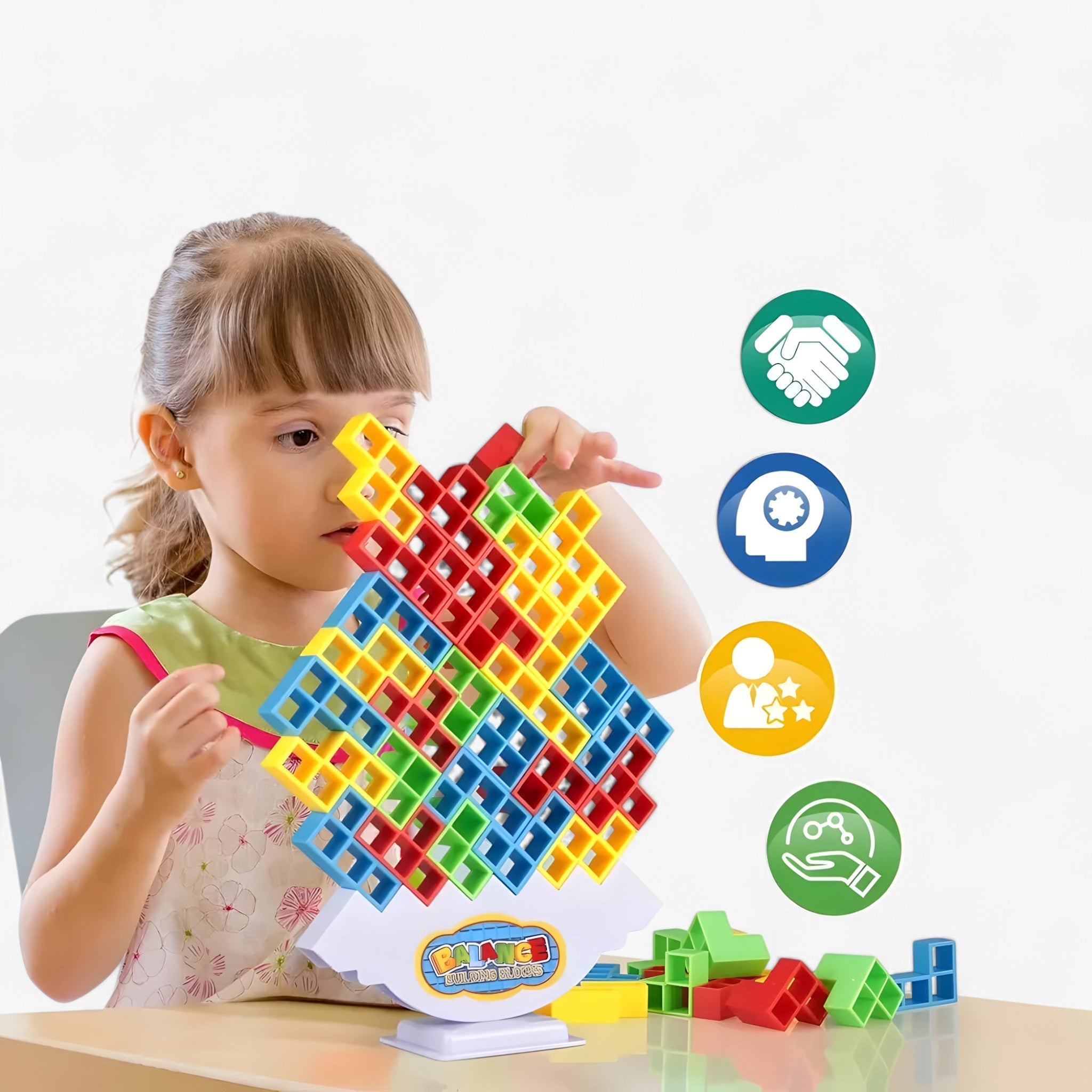 Balanseerplezier | Jeu de Blocs Empilables pour Chaque Moment